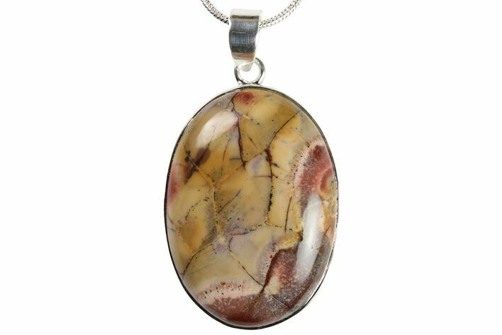 Mookaite Jasper Pendant (Necklace) - Sterling Silver #228422